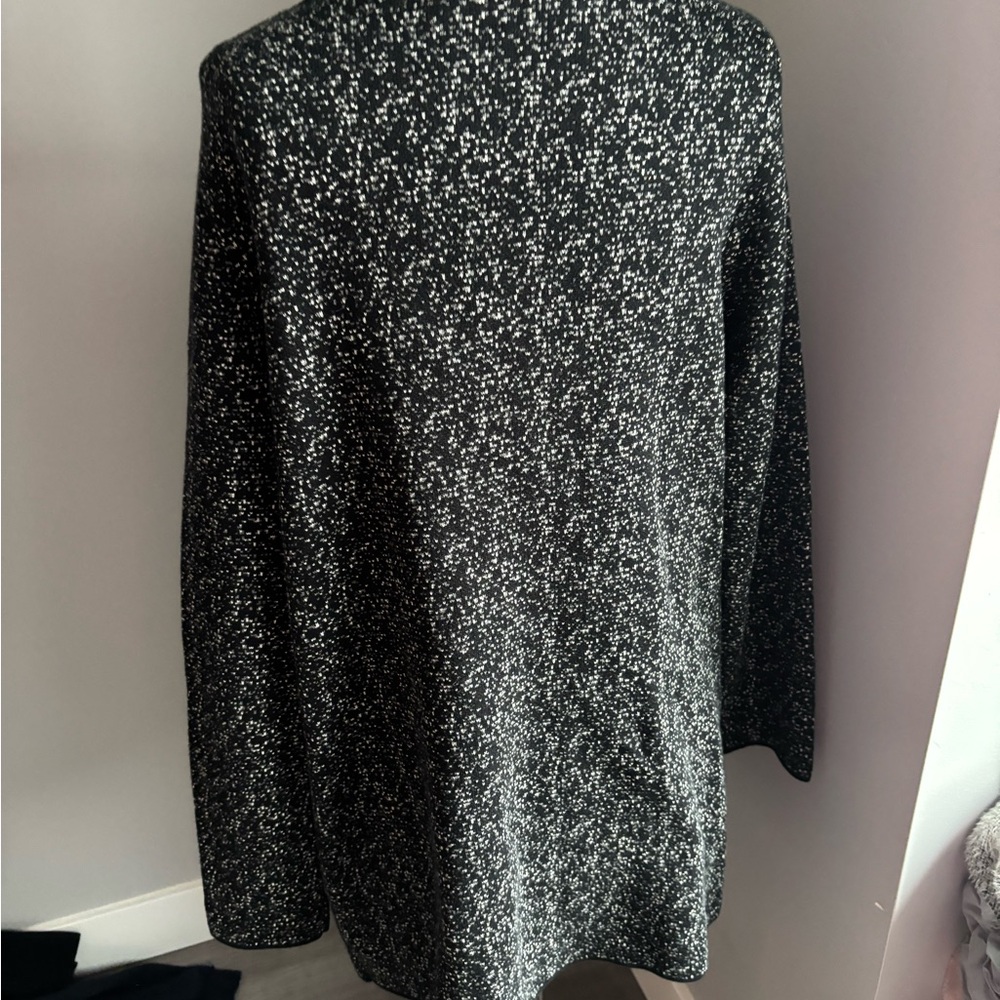 Original by Nicole Miller Speckled Zip Knit Cardigan - Picture 2 of 3